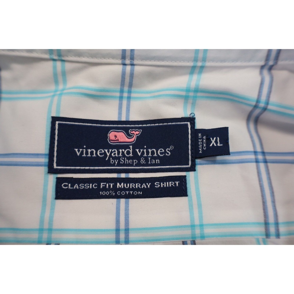 Mens Vineyard Vines‎  Button Down Front Classic Fit Murray Shirt Size XL Cotton - Picture 4 of 7